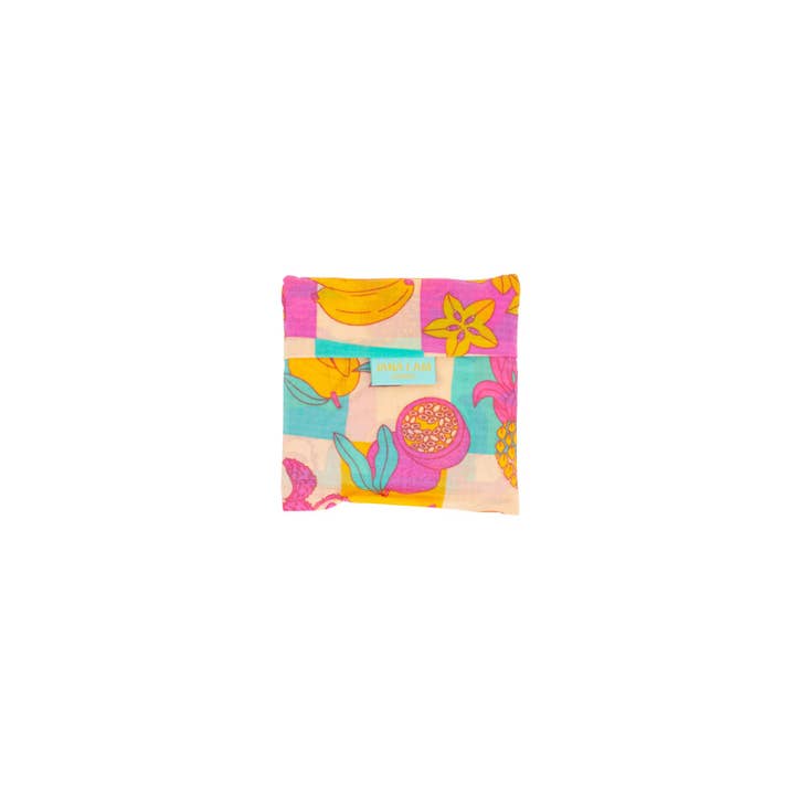 Jana Lam - Wholesale Grocery/Shopping Bag - Big Baggu Reusable Bag • Fruit Stand • Jana Lam Hawaii + Baggu