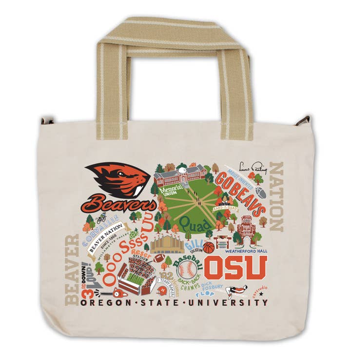 Oregon State University Collegiate Tote Bag for wholesale by catstudio