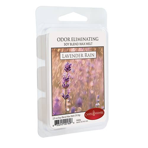 Lavender Rain Odor Eliminating Melts 2.5oz - RRP $7.95 for wholesale by Candle Warmers Australia