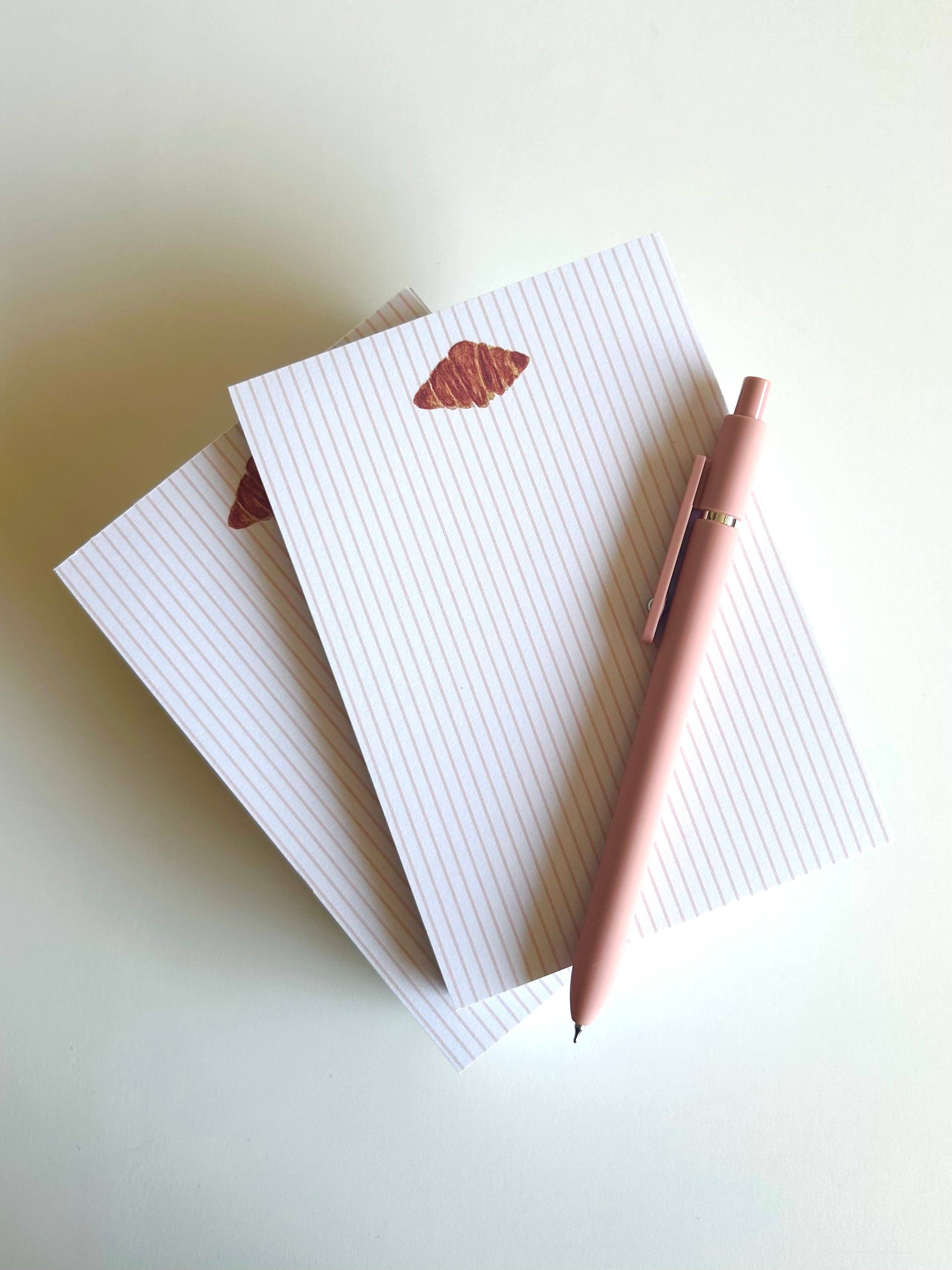 SANS.design - Wholesale Notepad - Notepad A6 - Croissant2