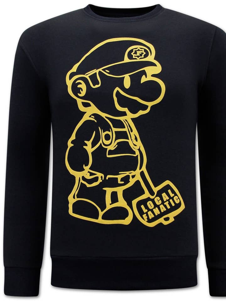 Felpa da uomo - Cartoon Design per la vendita all'ingrosso da parte di Local Fanatic