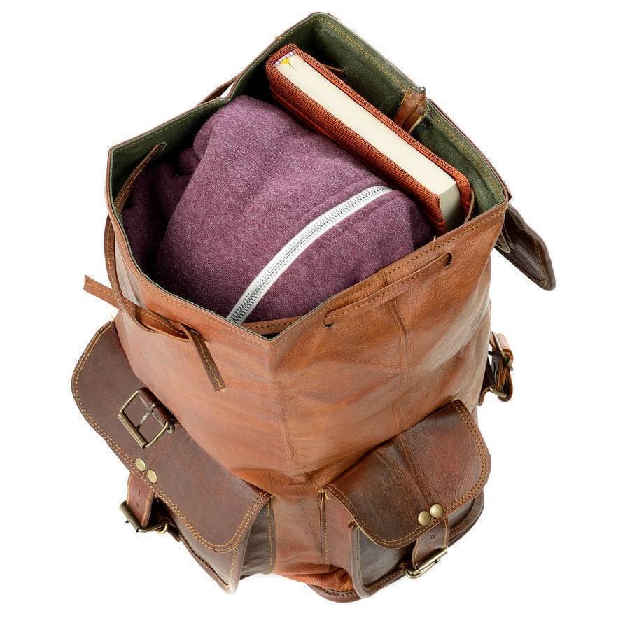 Classy Leather Bags - Wholesale Backpack - Unisex - BOGO: 'The Outdoor Hiking Backpack + FREE Journal3