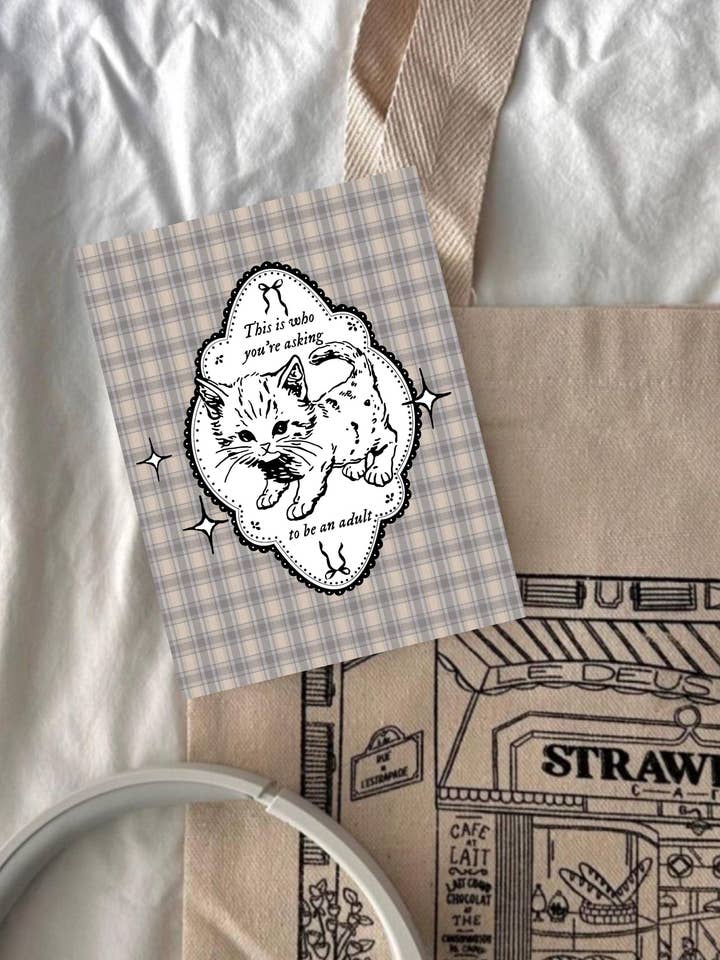 Kitten Card for wholesale by Sundae Cards