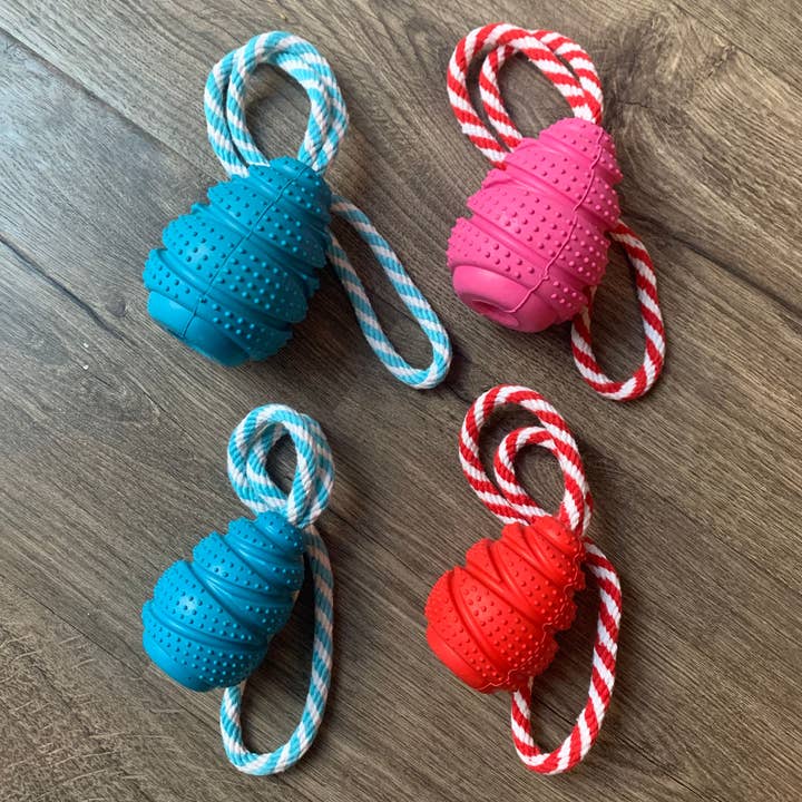 Natural Rubber Dog Chew/Pull Toy for wholesale by GUUD Brand Products