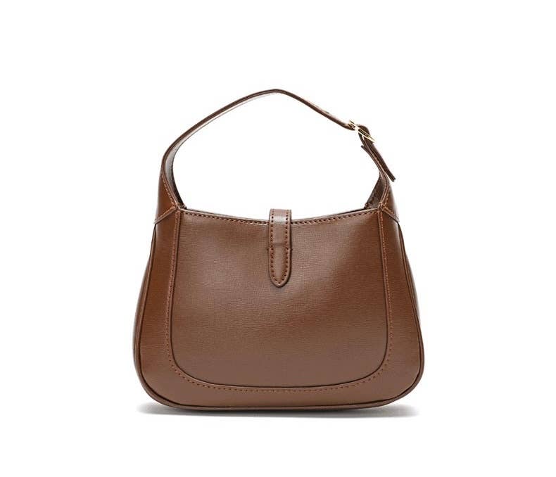 Sook Stainable - Wholesale Top Handle Bag - Women's - Genuine Leather Saddle Hand Shoulder Bag4