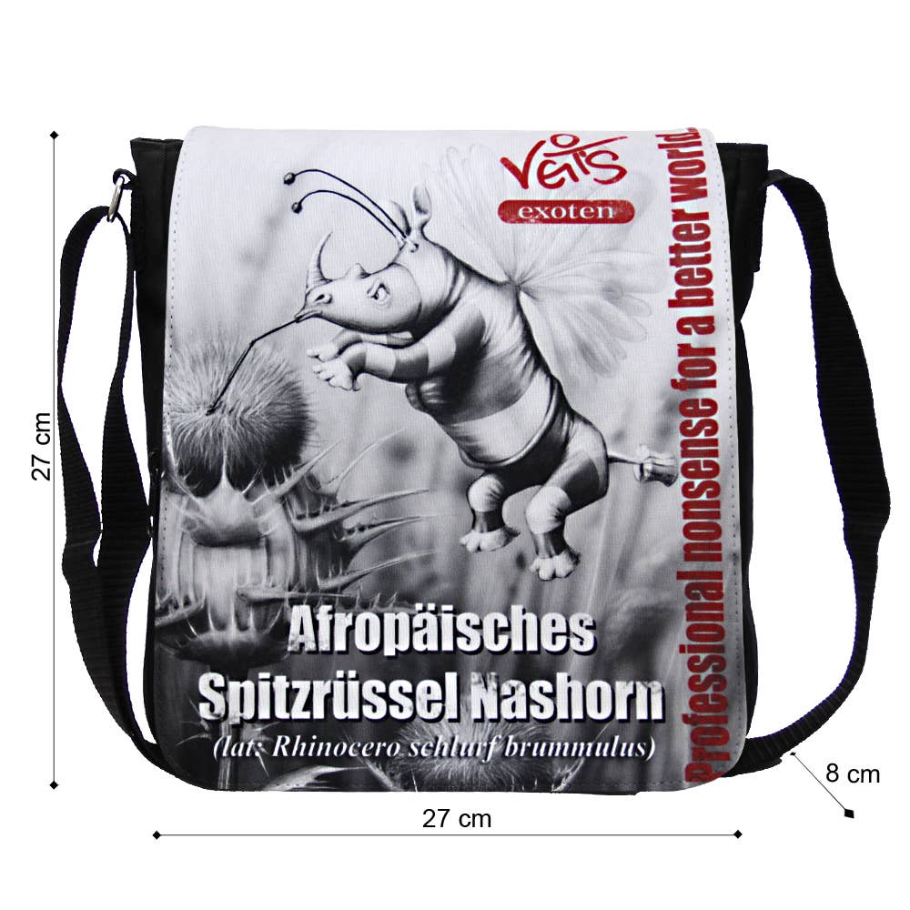 Veit`S - Wholesale Crossbody Bag - Unisex - Good mood bag Veit's Afropaean pointed trunk rhino1