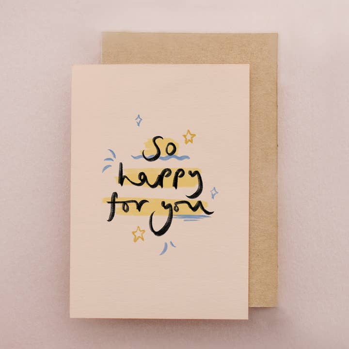 Happy For You for wholesale by Lib's Cards