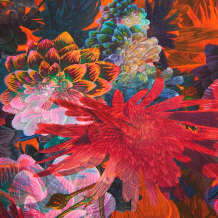 WRAPPR Gift Wrap - Vente Écharpe – femme - Daisy | Écharpe furoshiki en soie de mûrier de 28 po7