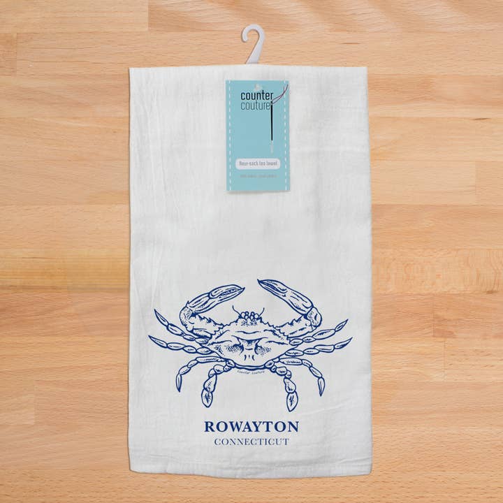 Counter Couture - Wholesale Tea towel - Customizable Tea Towel | Crab | Name Drop | Souvenir2