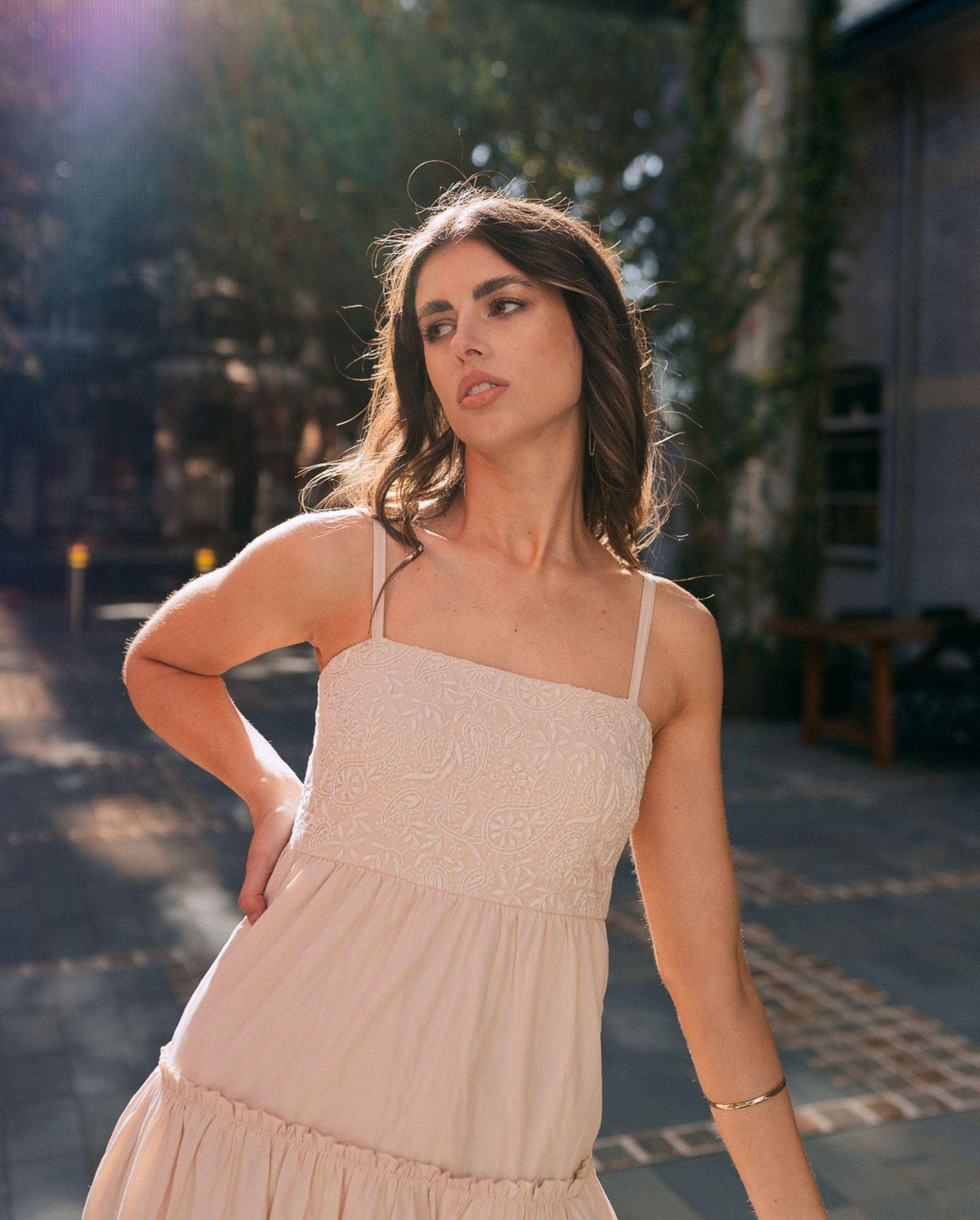 Kaasida | Women Fashion Boutique - Wholesale Dress - Women's - Zaafira Tiered Midi Dress6