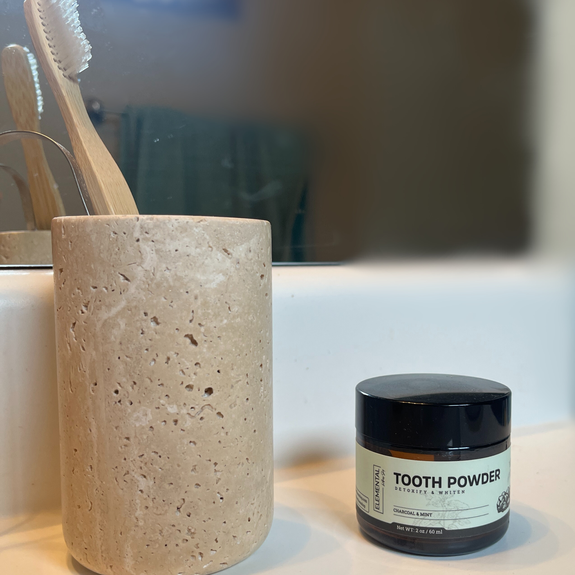 Elemental Wellness | Soap & Toxin-Free Living – wholesale Toothpaste – Whitening Tooth Powder | Charcoal Tooth Powder | Mint Flavor2