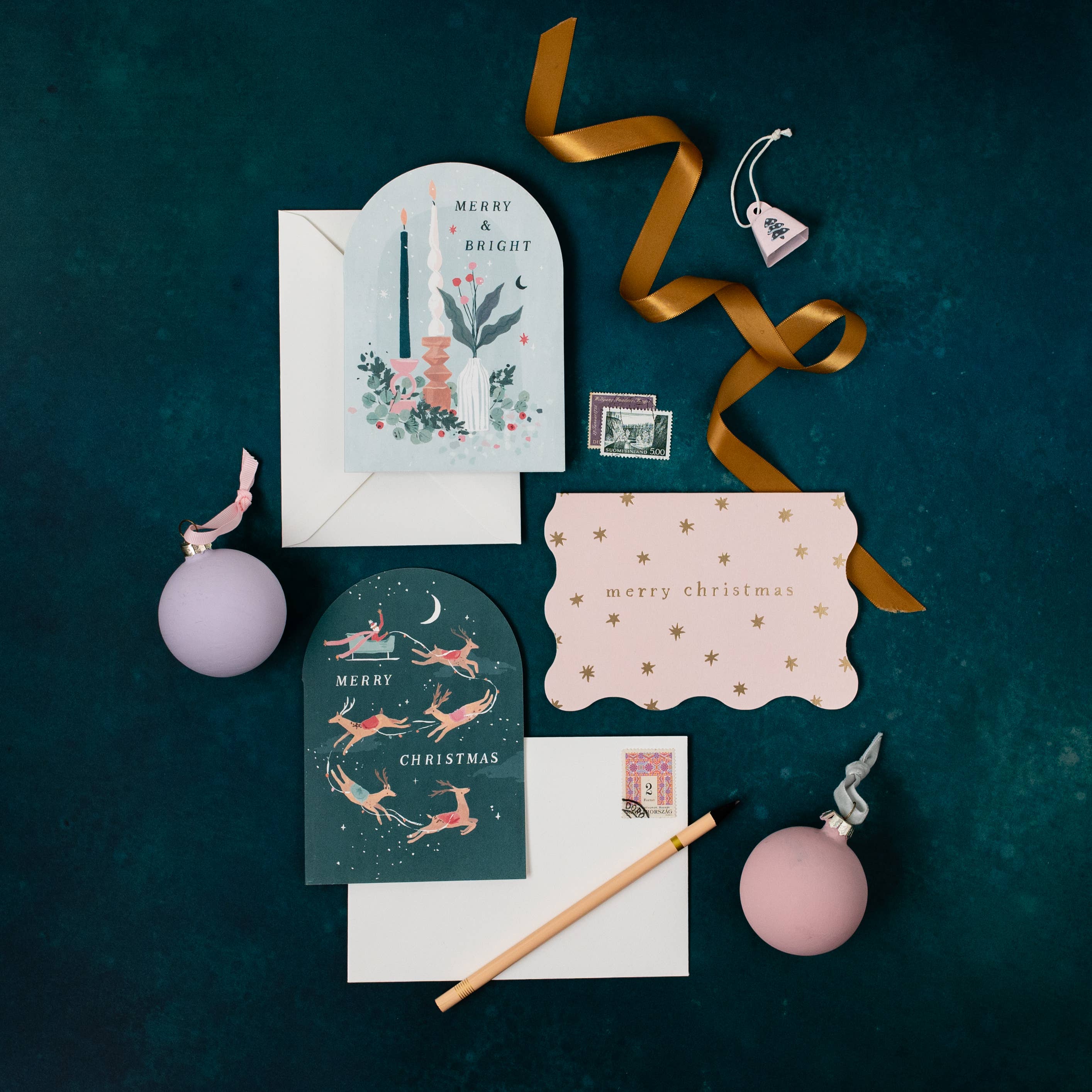 Sister Paper Co. - Vendita all'ingrosso Biglietti di auguri di Natale - Candele | Cartoline di Natale | Biglietti di auguri | Biglietti stagionali3