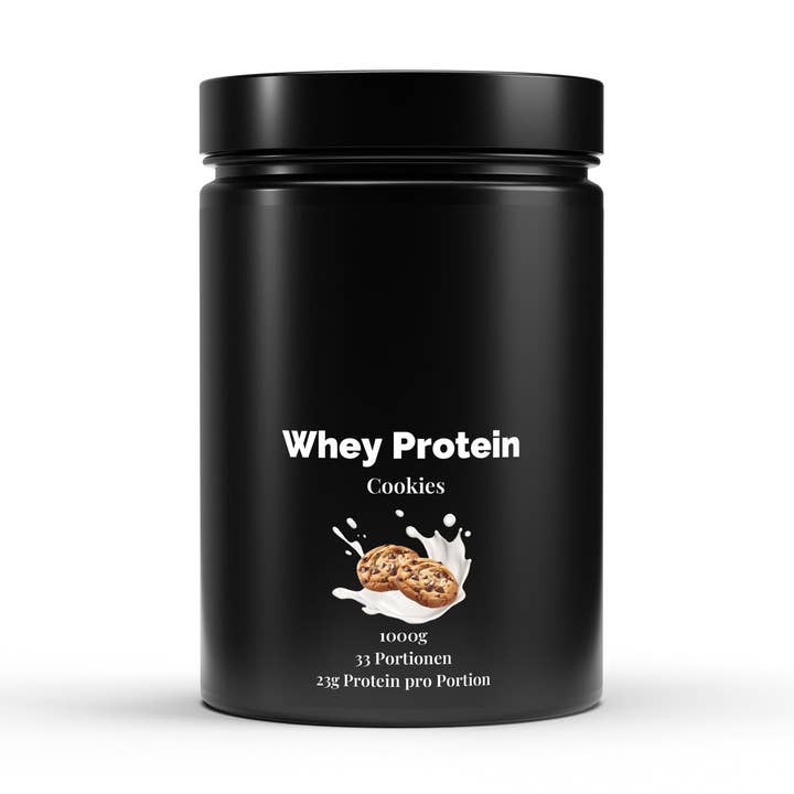 Protéine Whey Premium saveur biscuit - 1000 g pour la vente par Lojahub.shop