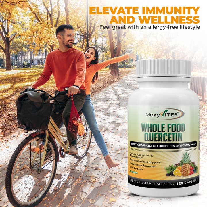 MoxyVites - Wholesale Oral Supplement/Vitamin - Quercetin with Bromelain, Bioactive Phytosome, Activated6