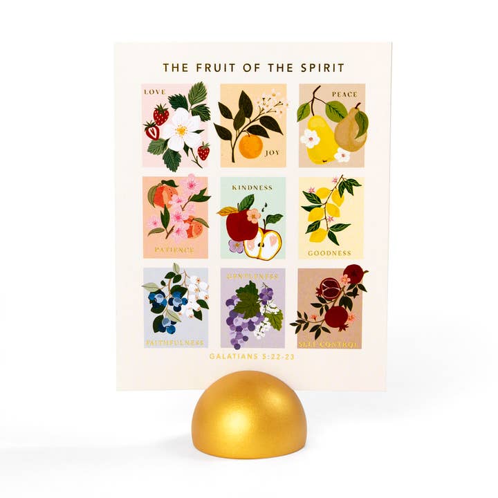 Paper Farm Press - Wholesale Stationery/Notecard Set - The Fruit Of The Spirit Verse Card Set