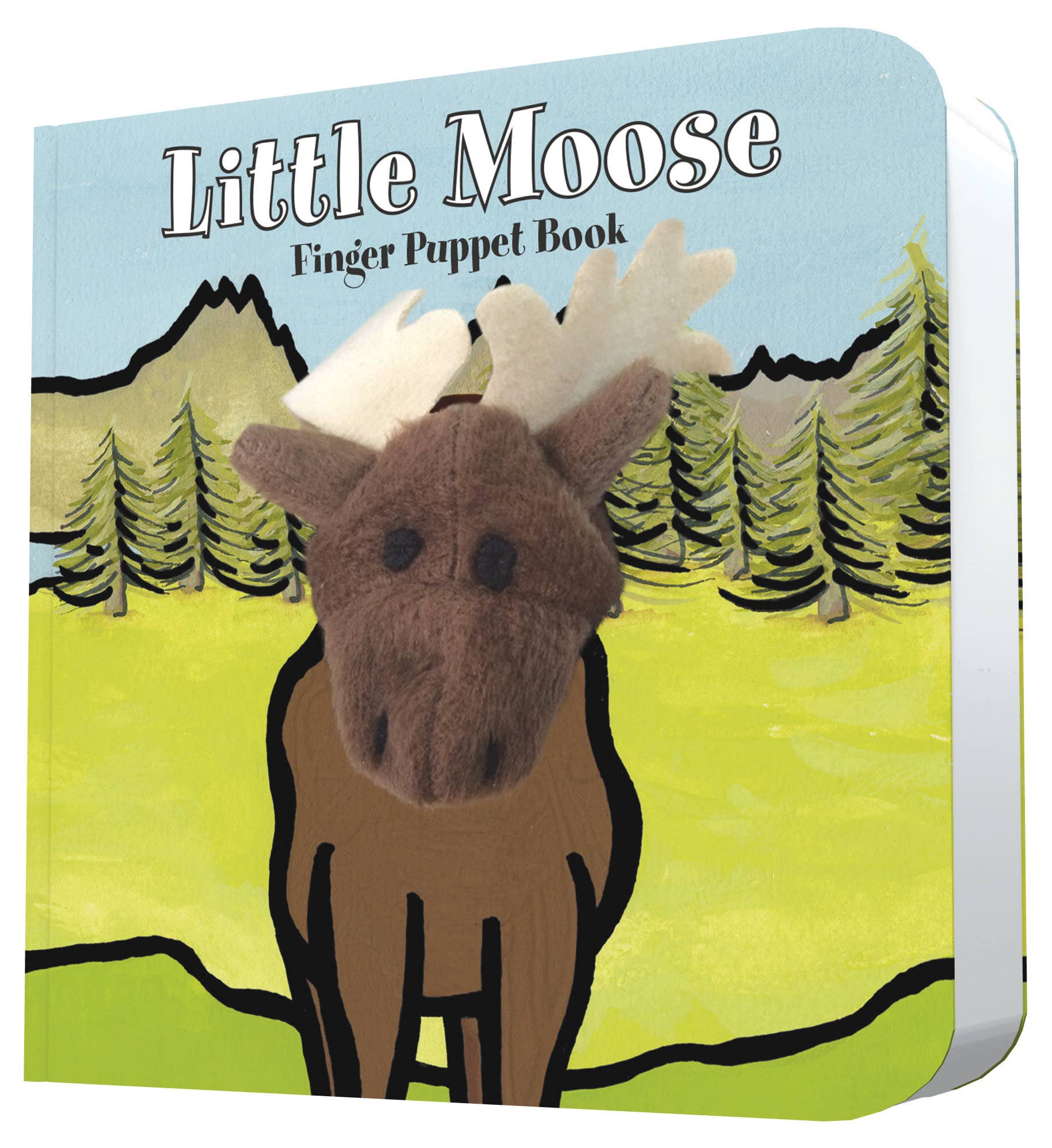Chronicle Books - Wholesale Baby & Toddler Book (0-2) - Little Moose: Finger Puppet Book1