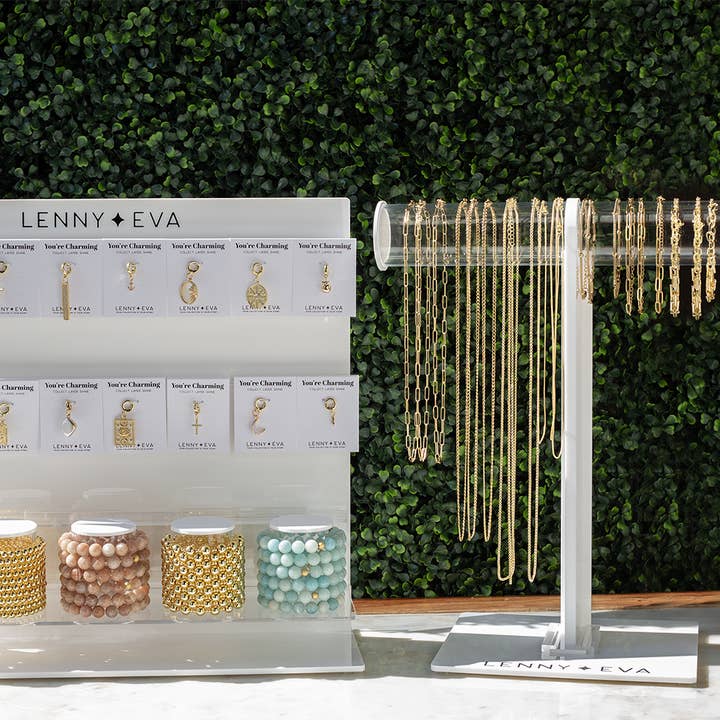 Lenny & Eva - Wholesale Individual Charm/Pendant - Collection Pack - Charm Bar Starter Kit with Display