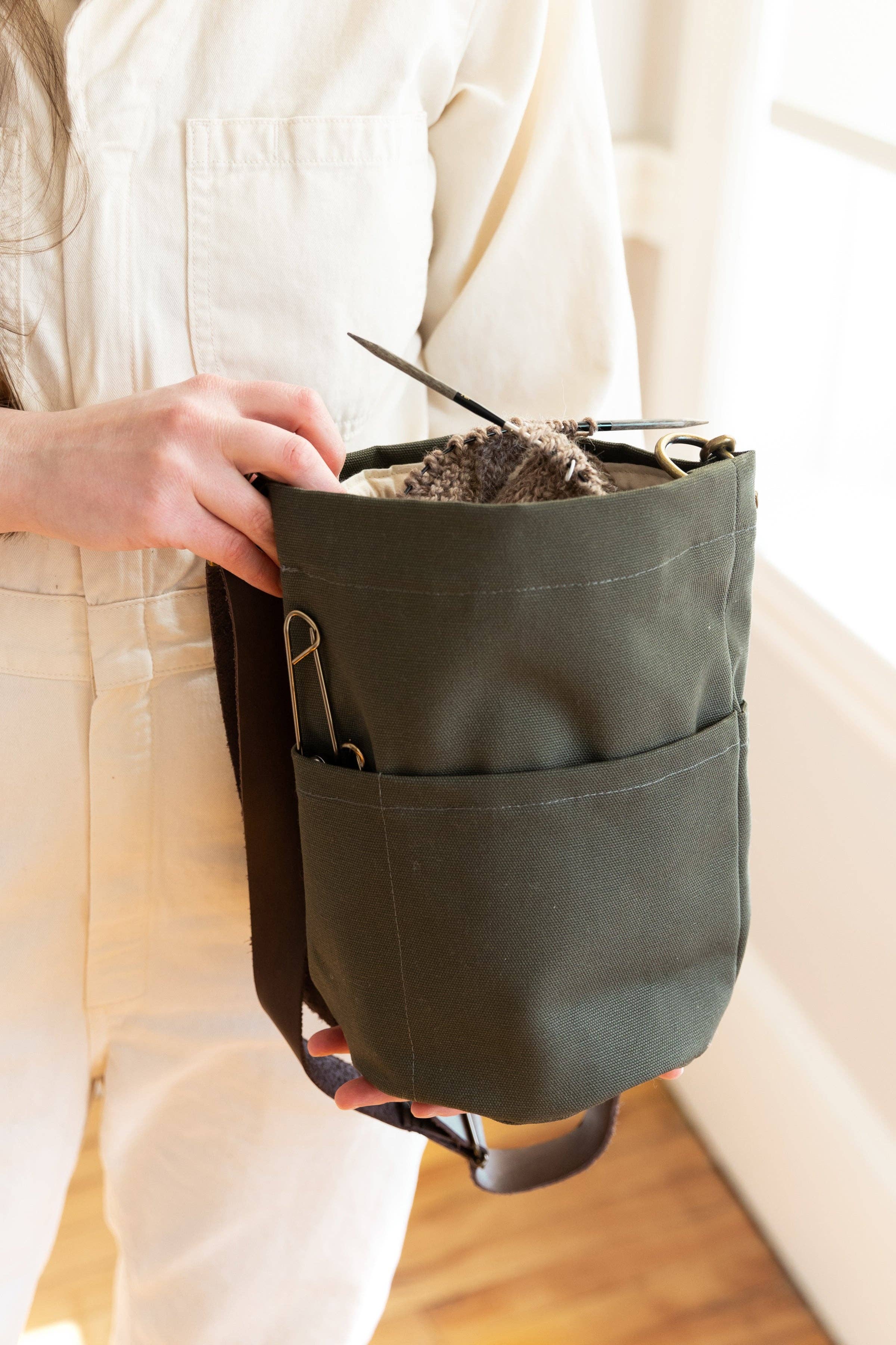 Quince & Co. - Vendita all'ingrosso Borsa tote - Donna - Secchiello in tela7