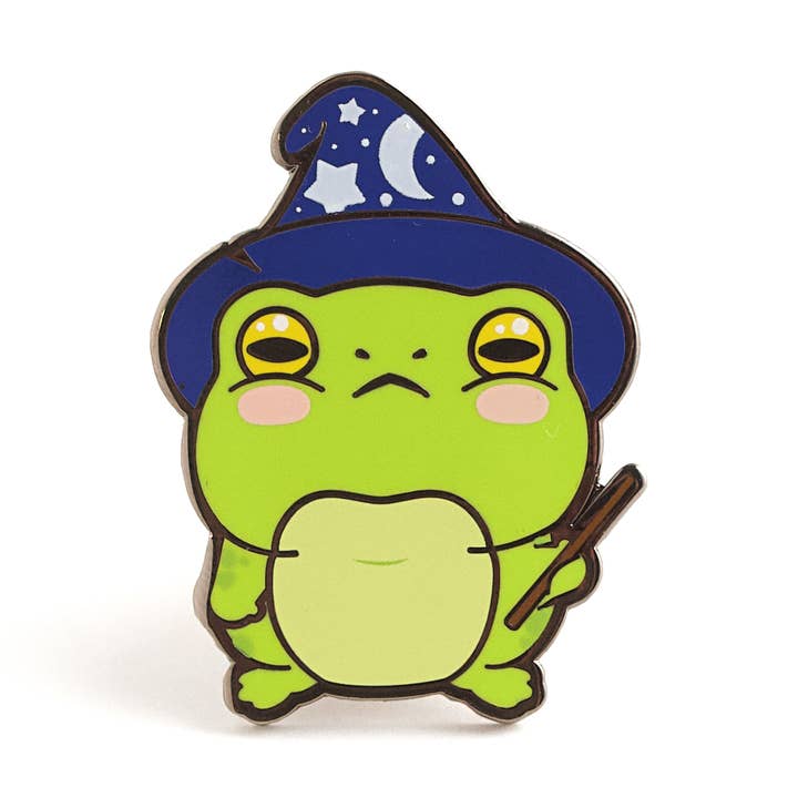 Broche magique grenouille pour la vente par LuxCups Creative