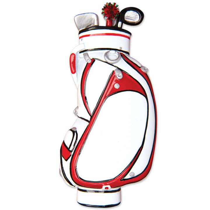 PolarX Ornaments - Wholesale Ornament - Golf Bag Personalized Ornament