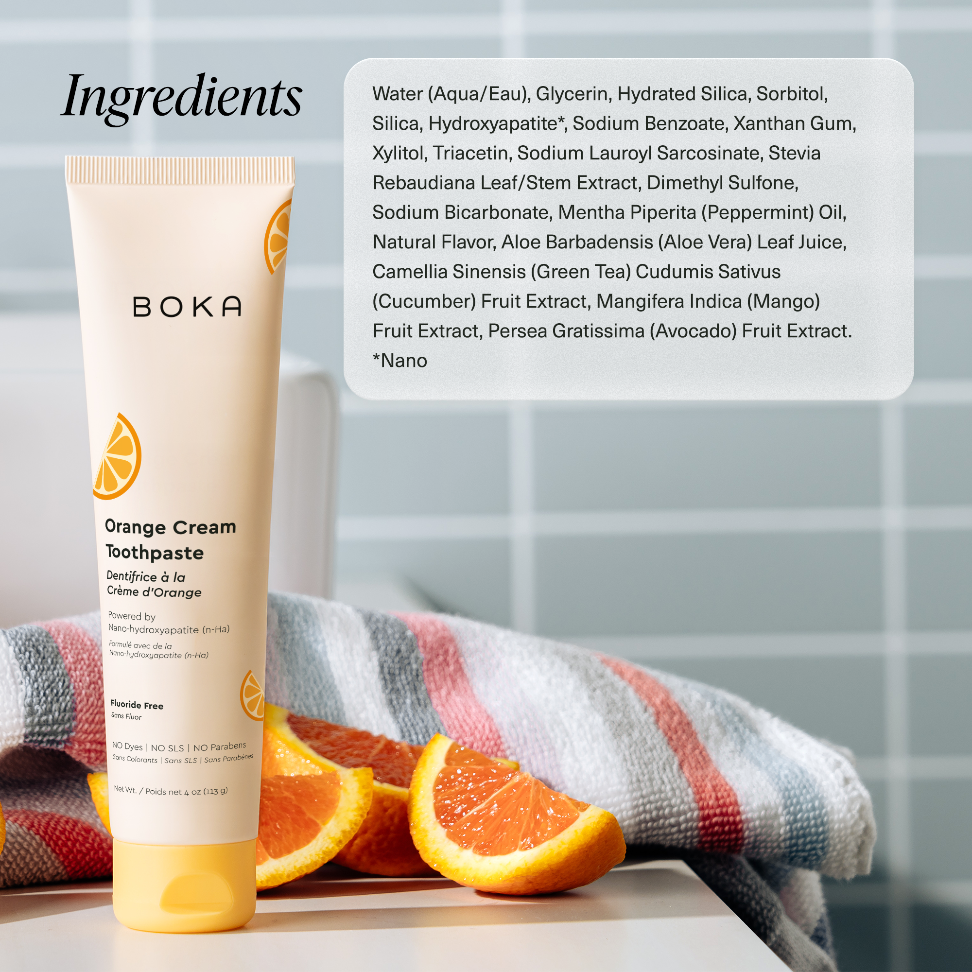 Boka - Wholesale Toothpaste - Orange Cream n-Ha Toothpaste5