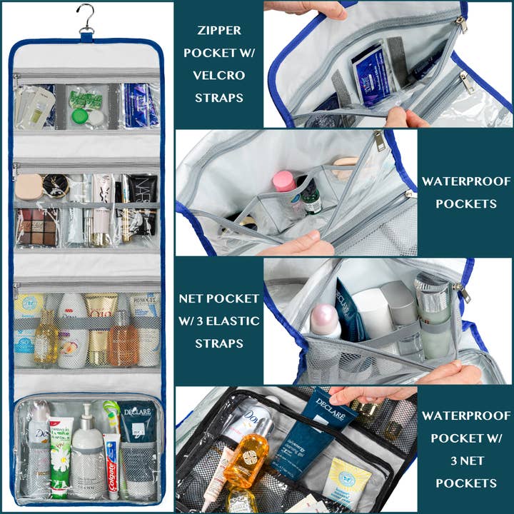 Pavilia - Wholesale Toiletry bag – Unisex - Buckle Hanging Toiletry Organizer Bag27