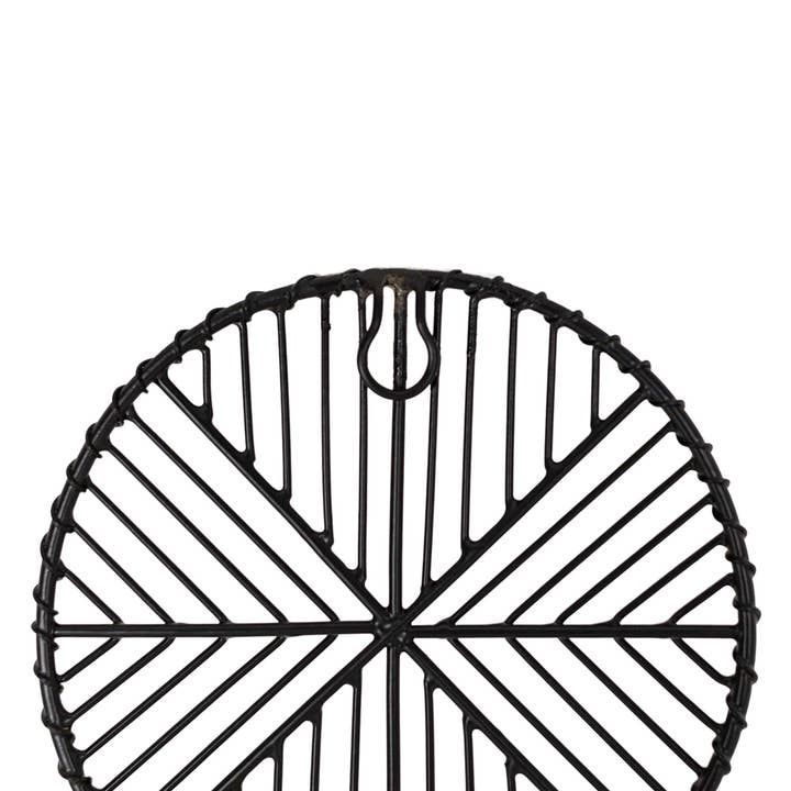 Foreside Home & Garden - Wholesale Wall Hook - SALE - Atticus Western Geometric Black Wire Wall Decor Hook1