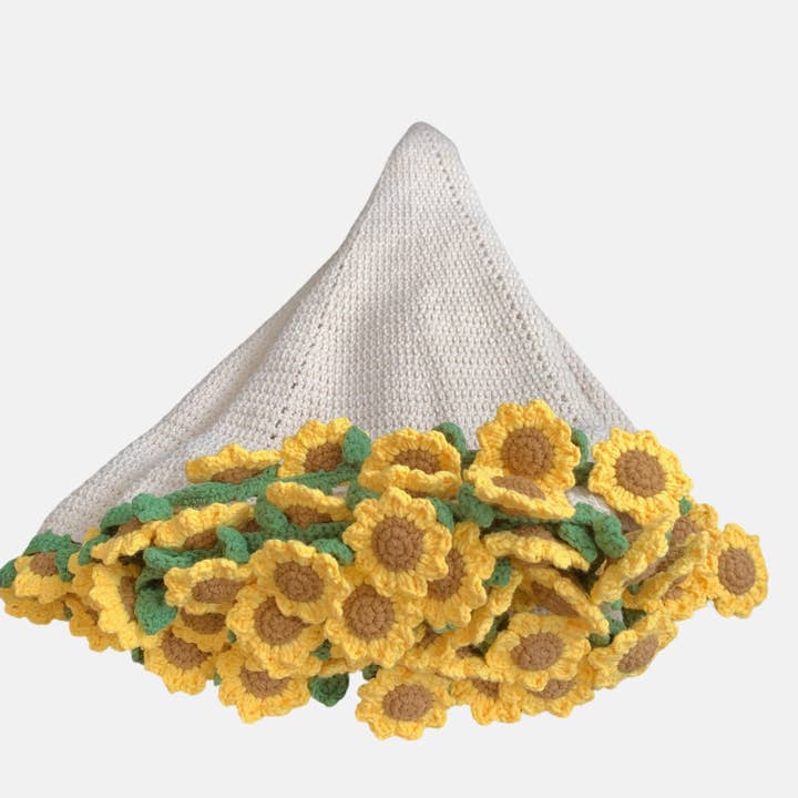 Crochet sunflower Blanket, gifts for her and other Purchase Wholesale super bulky crochet blanket patterns. Free Returns & Net 60 Terms on Faire trending on Faire.