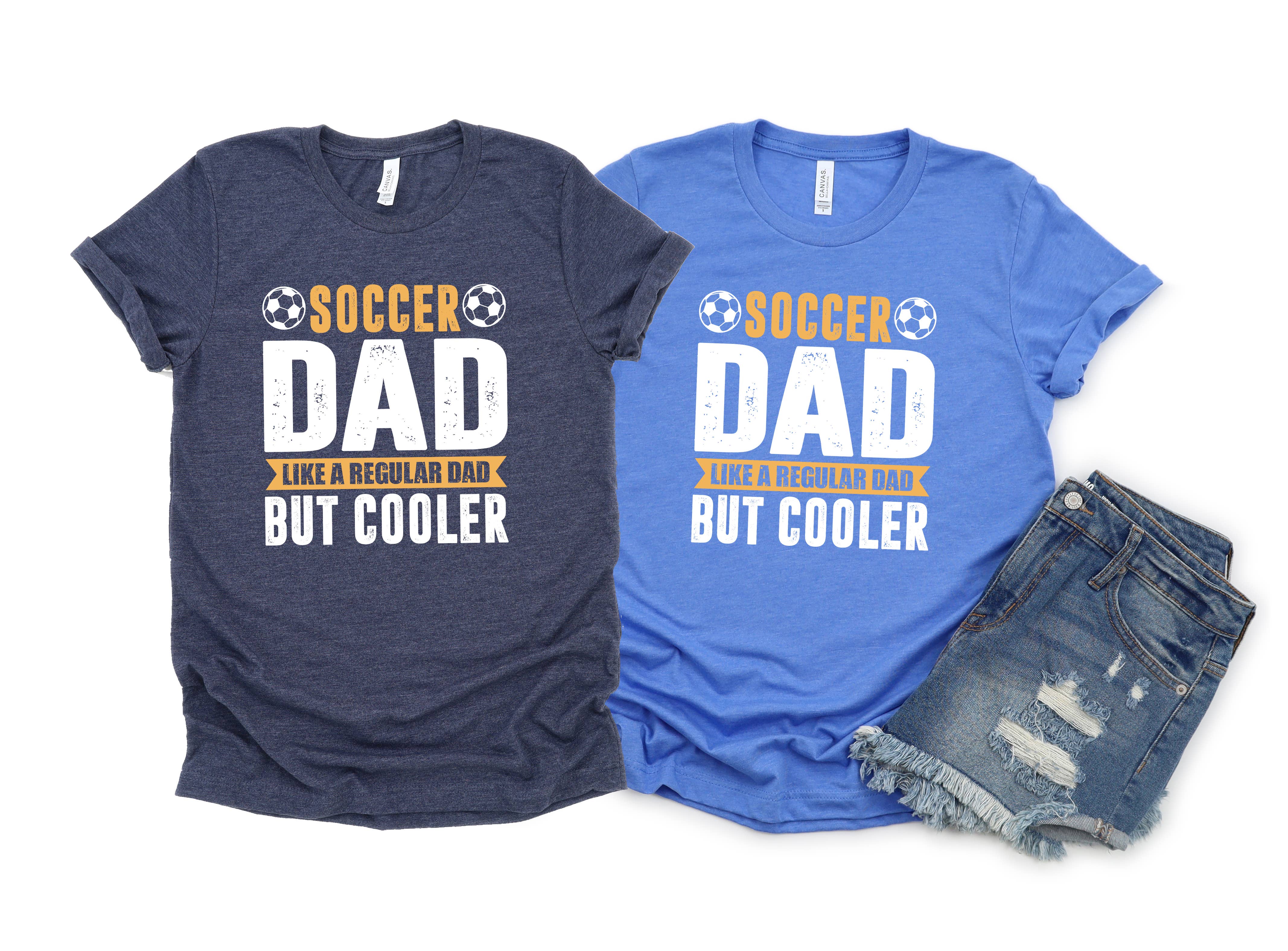 Custom T Story - Vente T-shirt sérigraphié – homme - Chemise de football rétro pour papa, t-shirt de football, cadeau pour papa d'équipe, football0