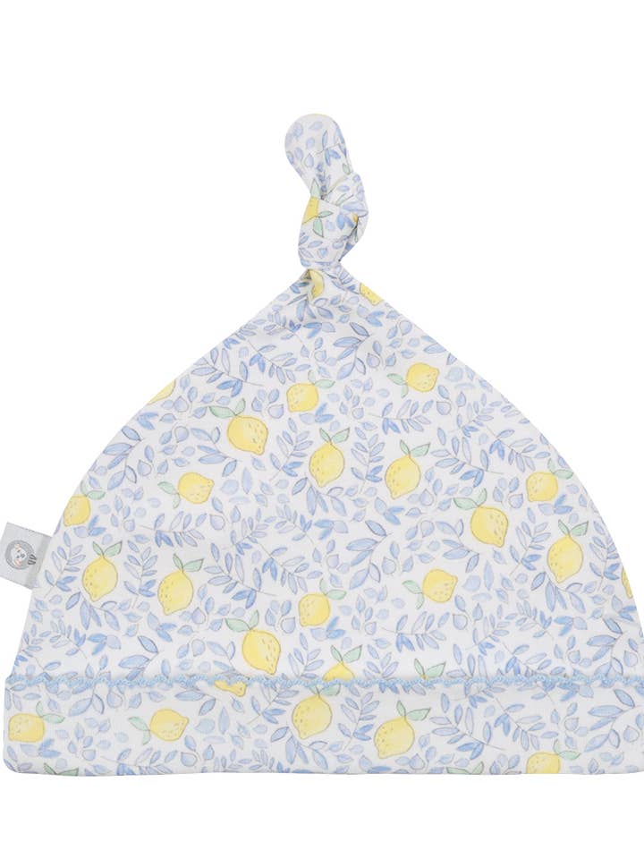 Cappellini Neonato Baby Pima Limoni per la vendita all'ingrosso da parte di Little Blue Swallow