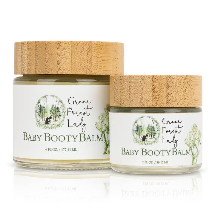 The Green Forest Lady - Wholesale Body Balm/Butter - Baby - Baby Booty Balm6