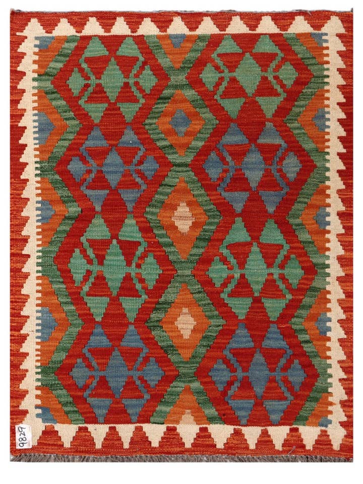 Maimana Afghanistan Kilim Rug - 114 x 86 cm for wholesale by Imaco Rugs
