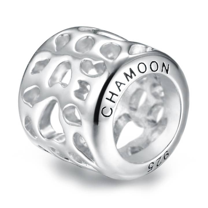 leopard charm silver for wholesale by CHAMOON Jewelry