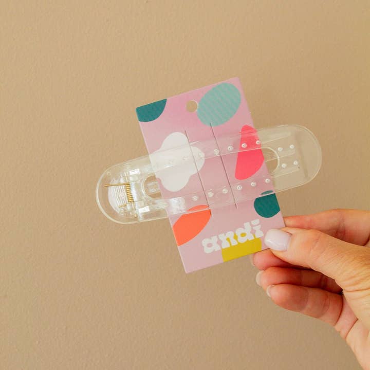 Shop Andi - Wholesale Hair Clip - Women's - Oversized Flat Claw Clip2