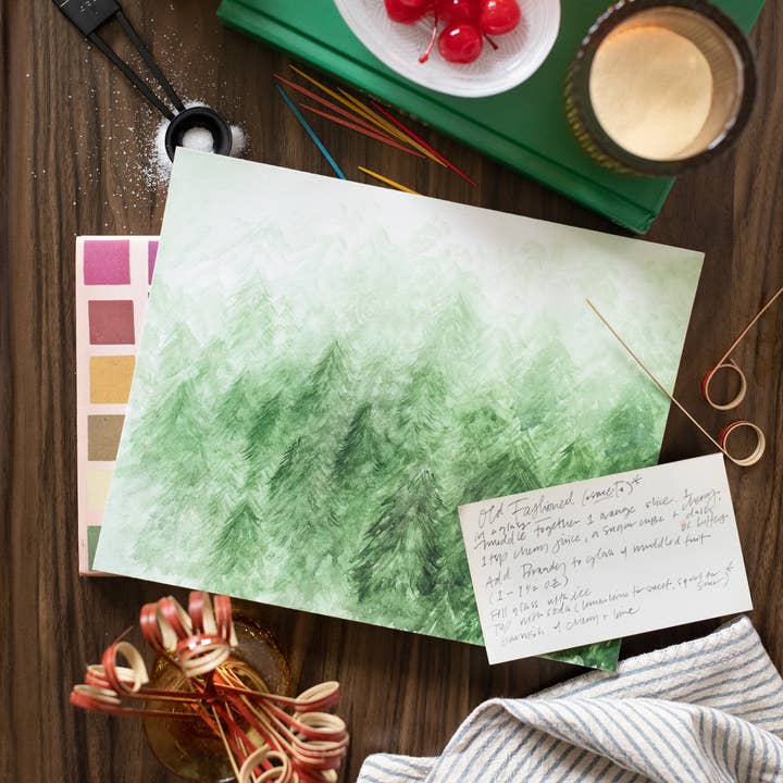 Foggy Forest | Art Print for wholesale by Lindsay Letters