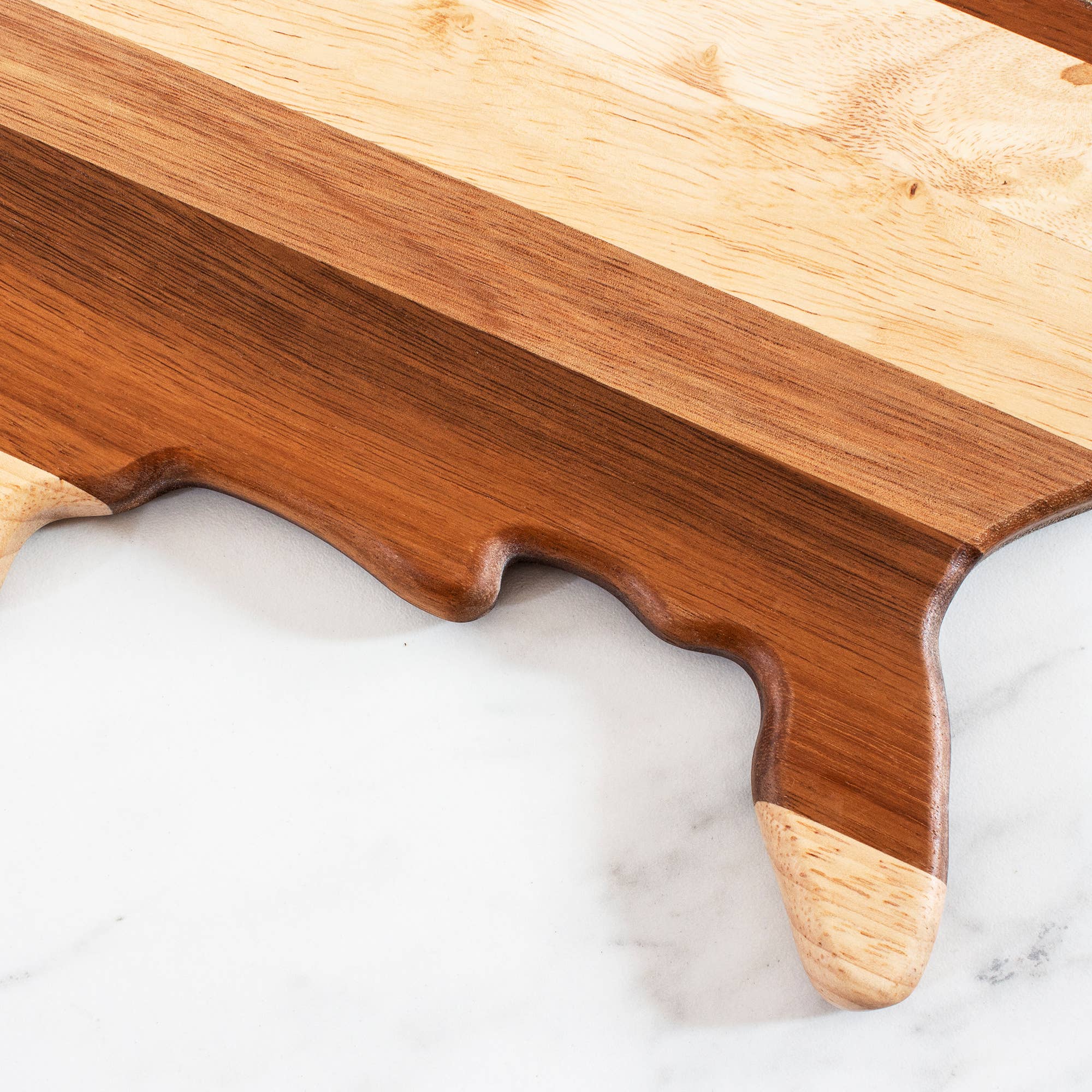 Totally Bamboo - Wholesale Cutting Board - Rock & Branch® Shiplap Series USA Serving Board3