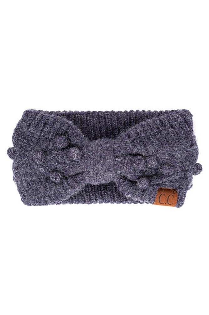 Hana - Vente Bandeau – femme - Enveloppe de tête à pompon C.C3