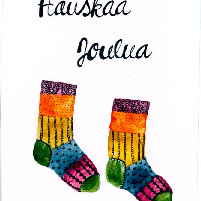 Glædelig Jul Postkort for engroshandel hos Törmi Design