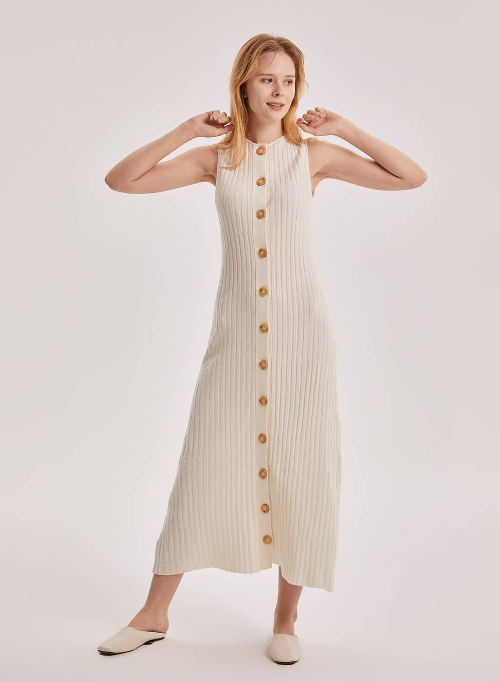 NAP – wholesale Dress – Women's – Button Down Bodycon Dress1