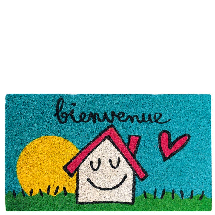 Doormat house & sun “welcome” for wholesale by Laroom