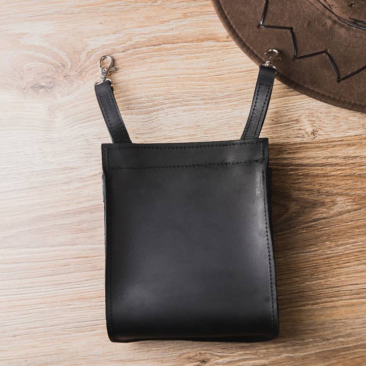 Pikore – Estojo – Homem por atacado – Bolsa de couro para petiscos de cavalo5