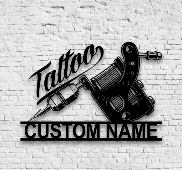 Glow Neon – wholesale Neon sign – Custom Tattoo Artist Metal Wall LED Light, Ink Studio Decor1