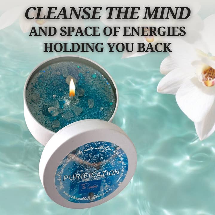 White Purification Magic Candle for wholesale on Faire8