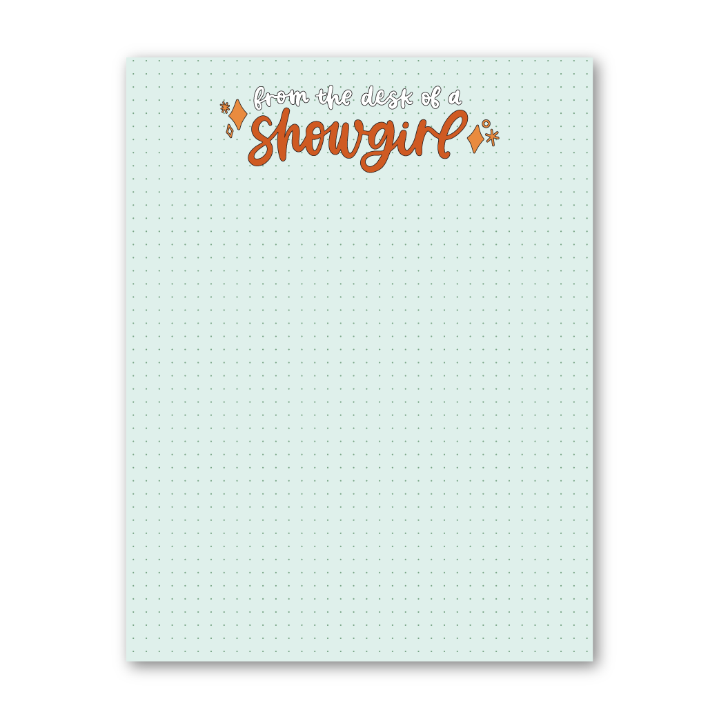Kyn You Believe It - Wholesale Notepad - From the Desk of a Showgirl Notepad4
