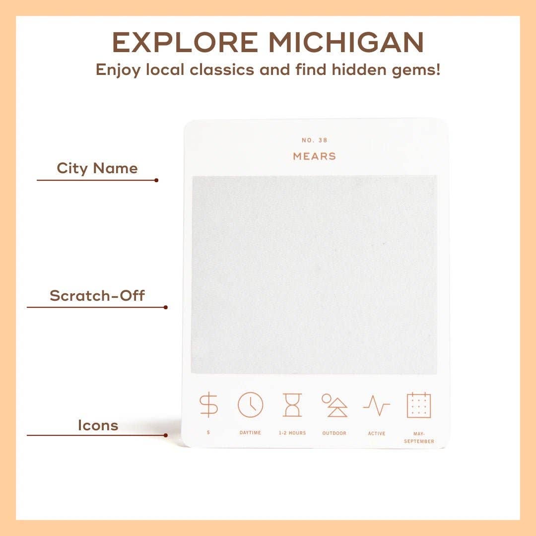 Reach International Outfitters - Wholesale Card Game - Michigan Adventure Bucket List6