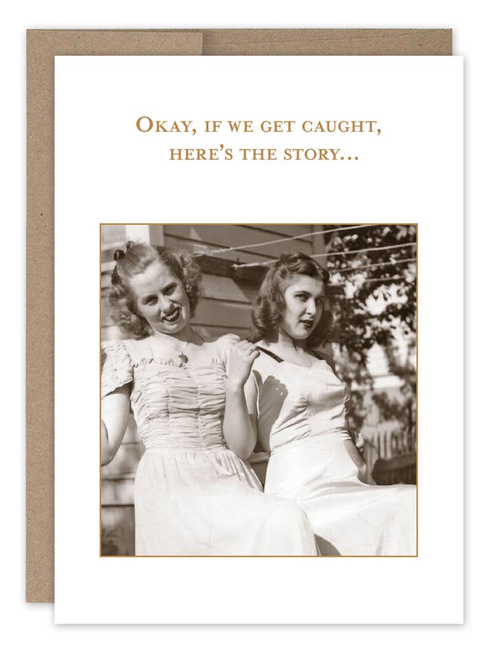 Get Caught Birthday Card for wholesale by Shannon Martin Design