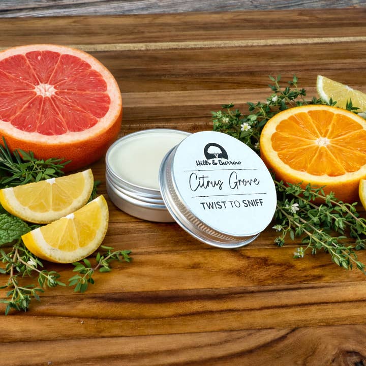 Hills & Burrow - Wholesale Novelty Candle - Twist to Sniff Scent Samplers | Non Burning Fragrance Tins4