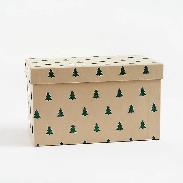 Paper Source Wholesale - Wholesale Gift Box - Green Glitter Tree Gift Box3