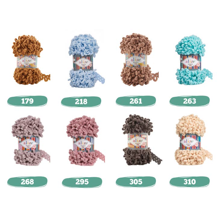 Craftsyarn - Vendita all'ingrosso Lana - Alize Puffy Fine, Filato morbido, Filato Baby, Alize Puffy, Alize