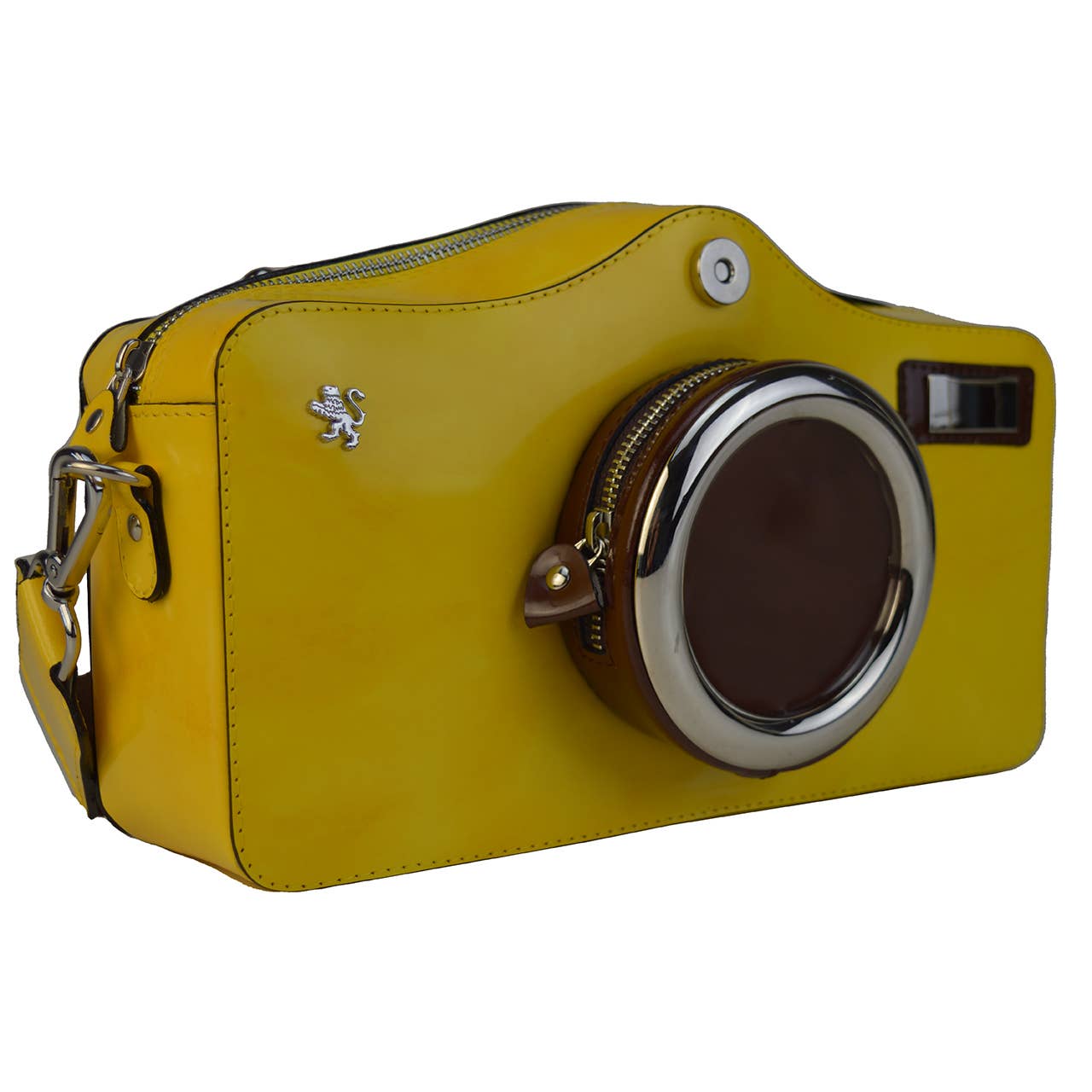 Pratesi - Wholesale Crossbody Bag - Women's - Photocamera Radica Shoulder Bag in Cow Leather4